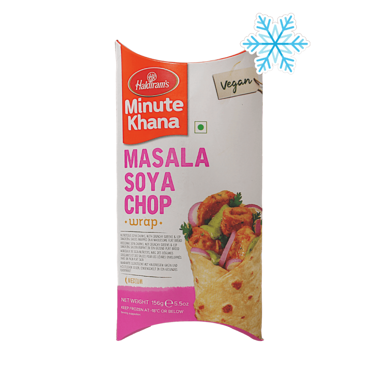 Minute Khana Masala Soya Chop Wrap