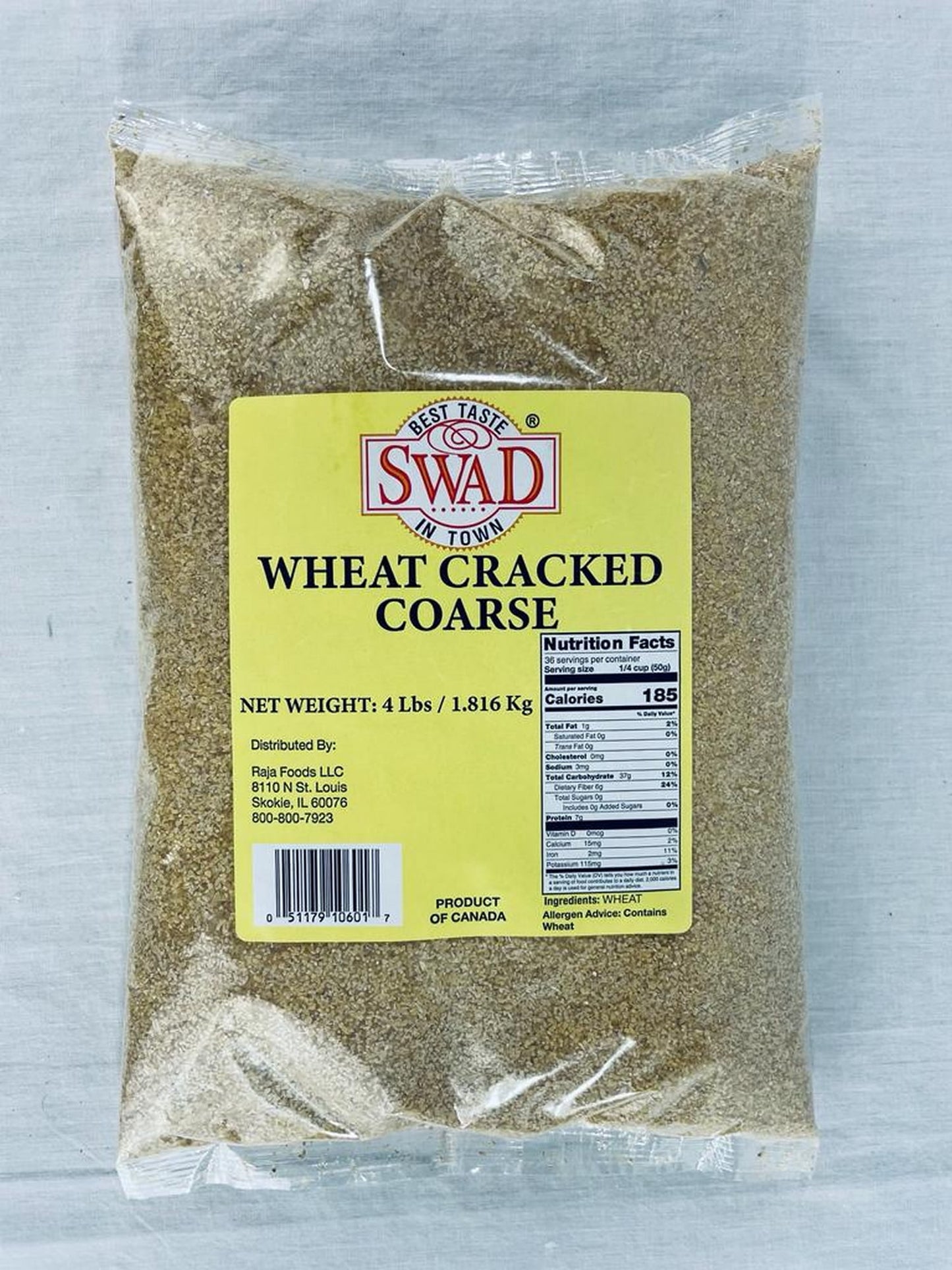 SWAD Coarse Wheat Flour 4lbs