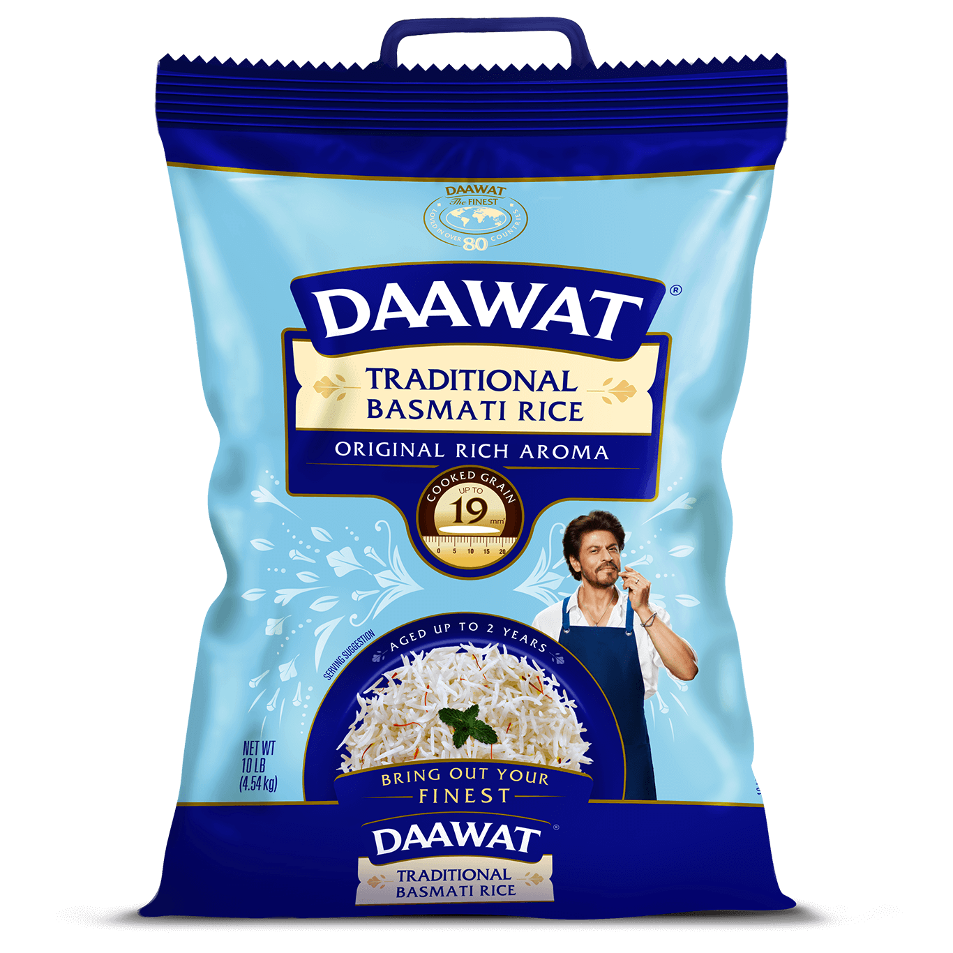 Daawat Traditional Basmati Rice 10lb