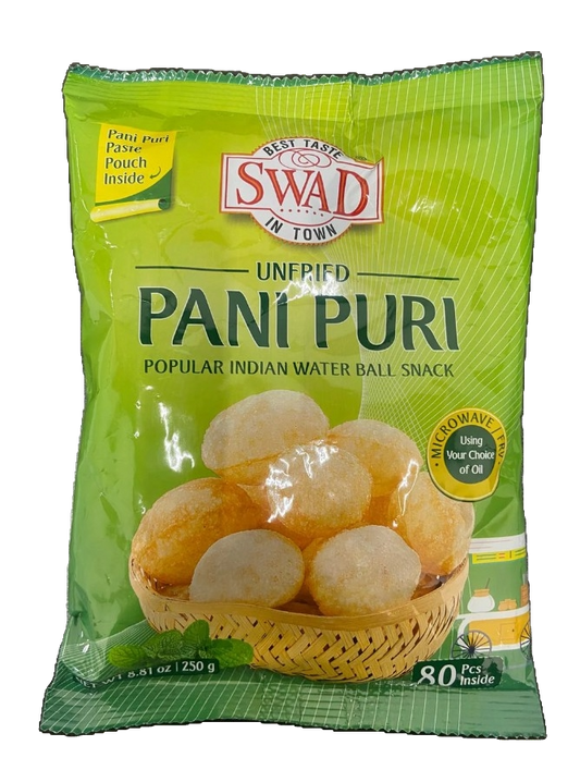SWAD UNFRIED Pani Puri 250g