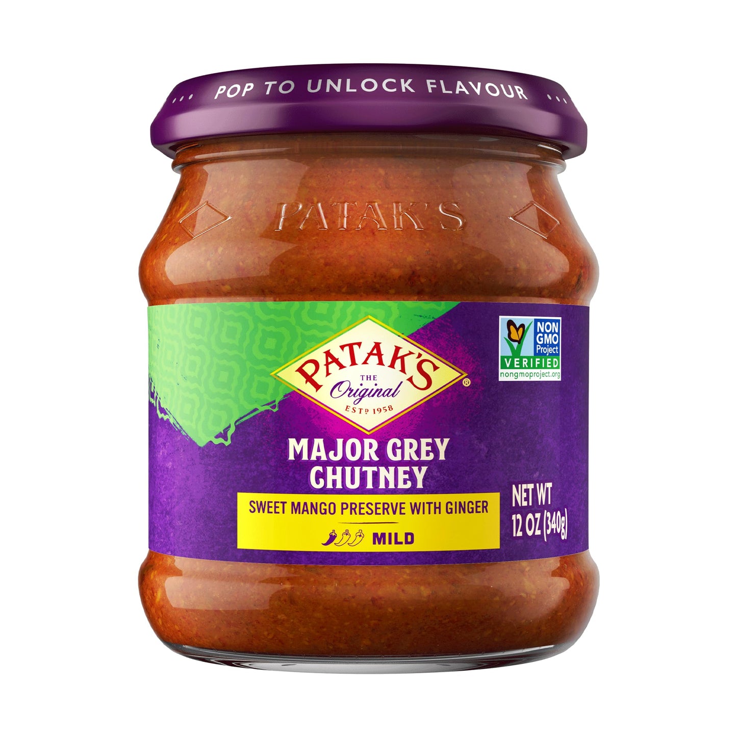 Patak's Major Grey Chutney Mild