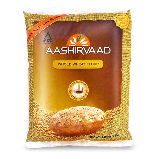 AASHIRVAAD Whole Wheat Flour 4lbs
