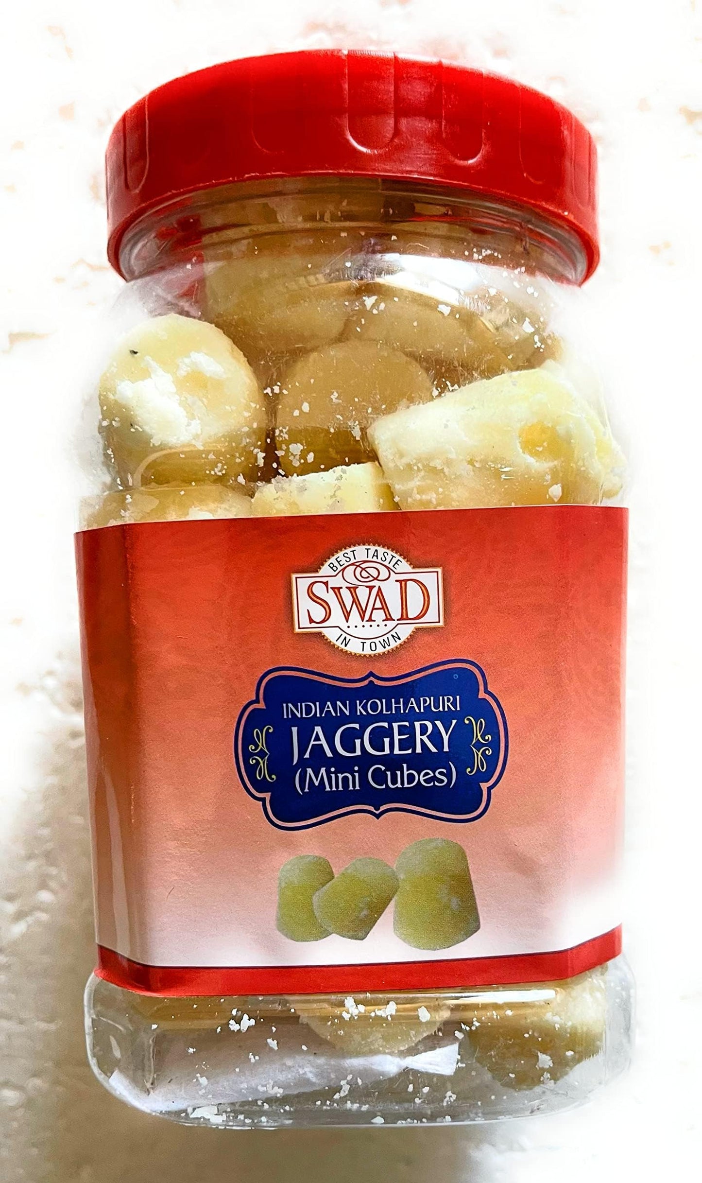 SWAD Natural Indian Kolhapuri Jaggery Mini Cubes