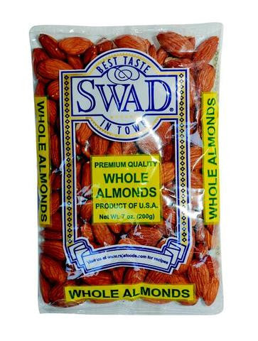 SWAD Whole Almonds 7oz