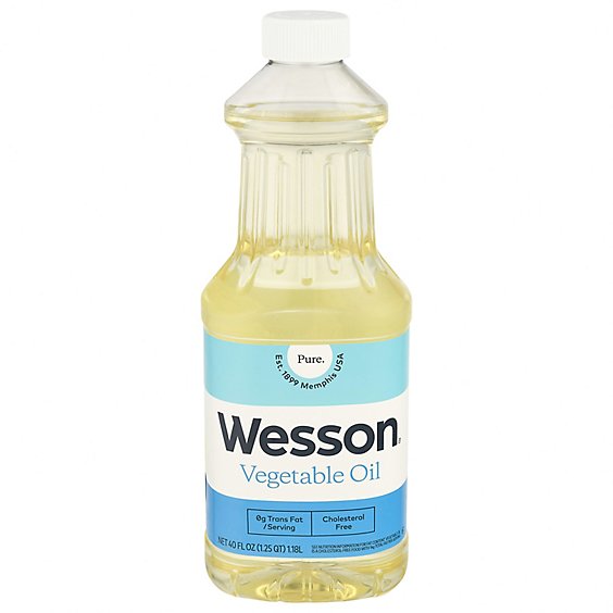 Wesson Canola Oil 40fl oz