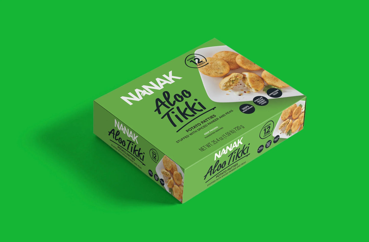 NANAK Aloo Tikki 12 pieces