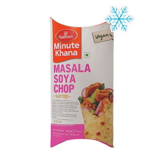 Minute Khana Masala Soya Chop Wrap