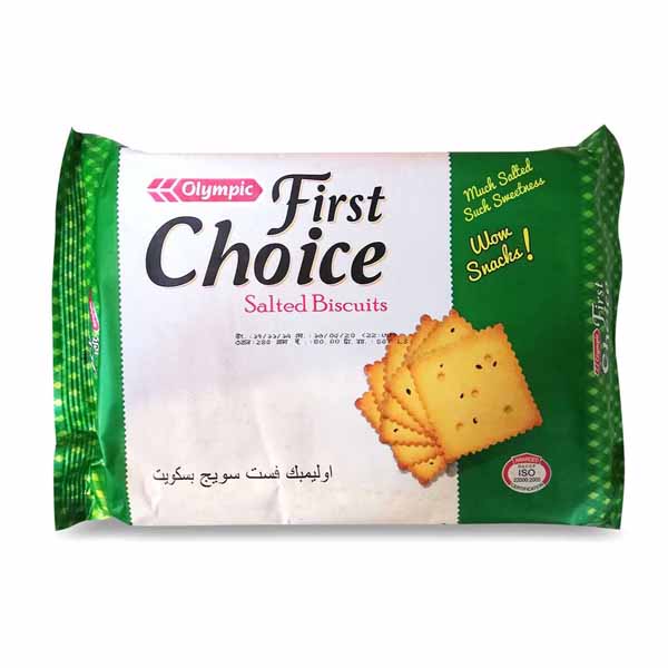 First Choice Salted Biscuit