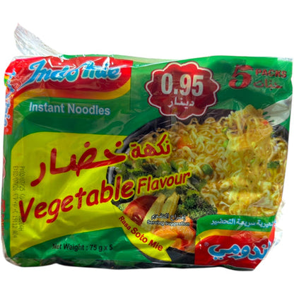 IndoMie Instant Noodles Vegetable Flavour 5 Pack