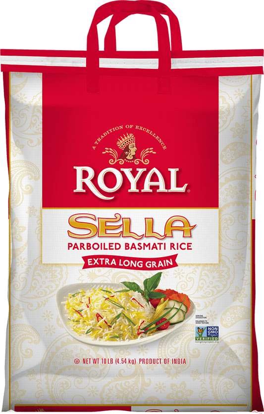 Royal Sella Parboiled Basmati Rice 10lb