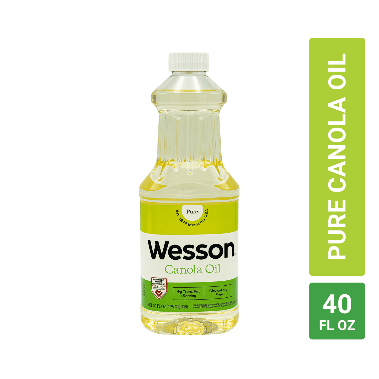 Wesson Canola Oil 40fl oz