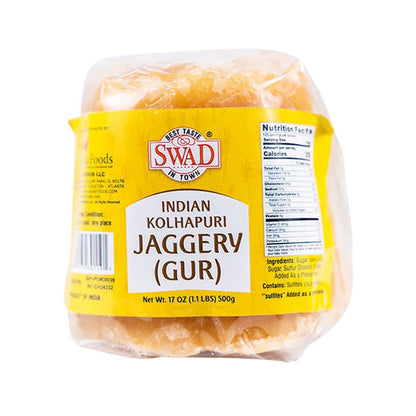 SWAD Indian Kolhapuri Jaggery (Gur) 17oz