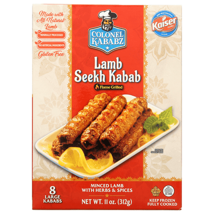 Colonel Kababz Chicken Seekh Kebab 11oz