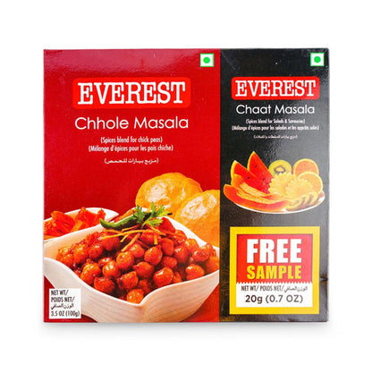 EVEREST Chaat Masala + Chhole Masala