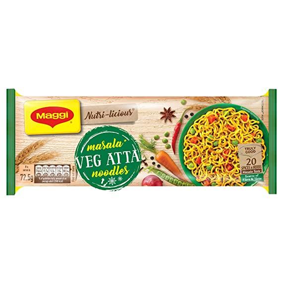 Maggi VEG ATTA Masala Noodles 4 pack
