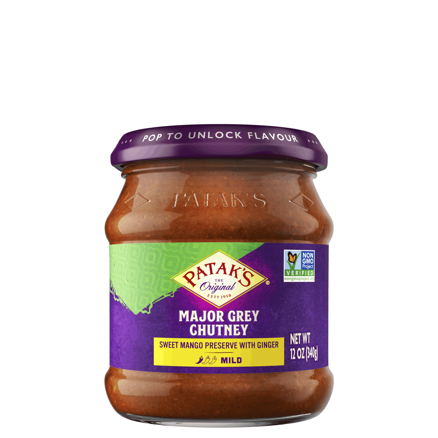 Patak's Major Grey Chutney Mild
