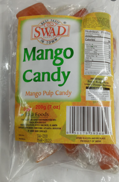 Swad Mango Candy 200g