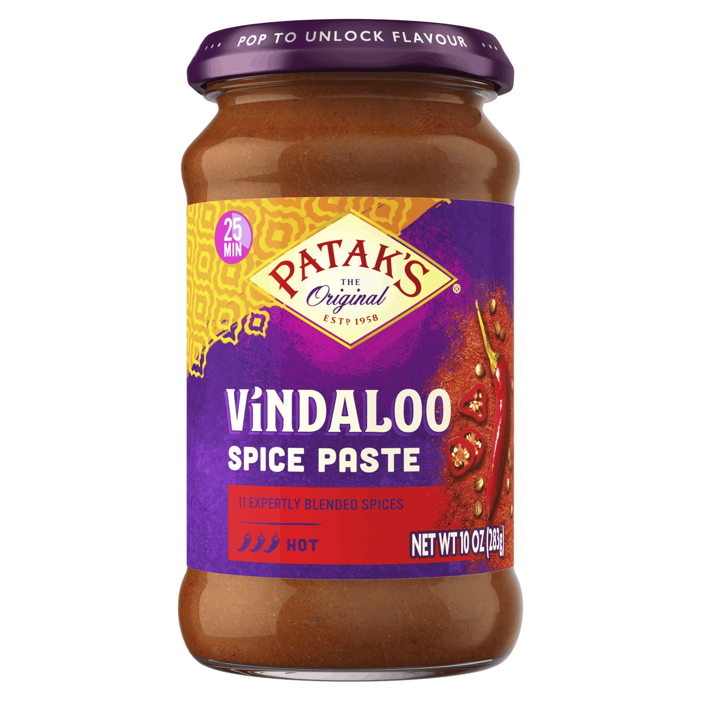 Patak's Vindaloo Spice Paste Hot